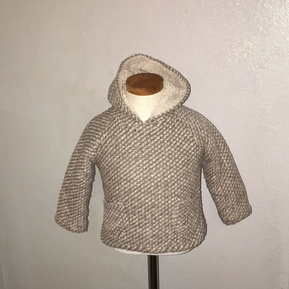 Zara girls warm sweater